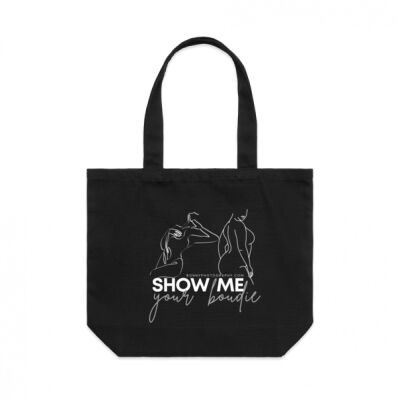 BLACK PARCEL TOTE Thumbnail